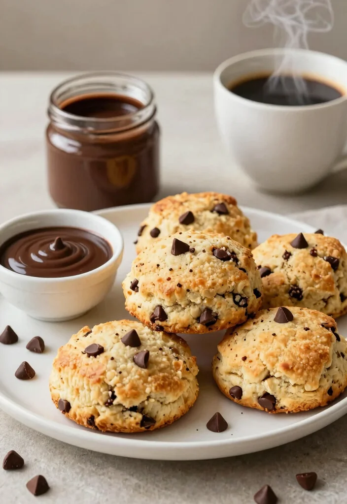 17 Easy Baking Scones Recipes for Beginners - 5. Chocolate Chip Scones 1