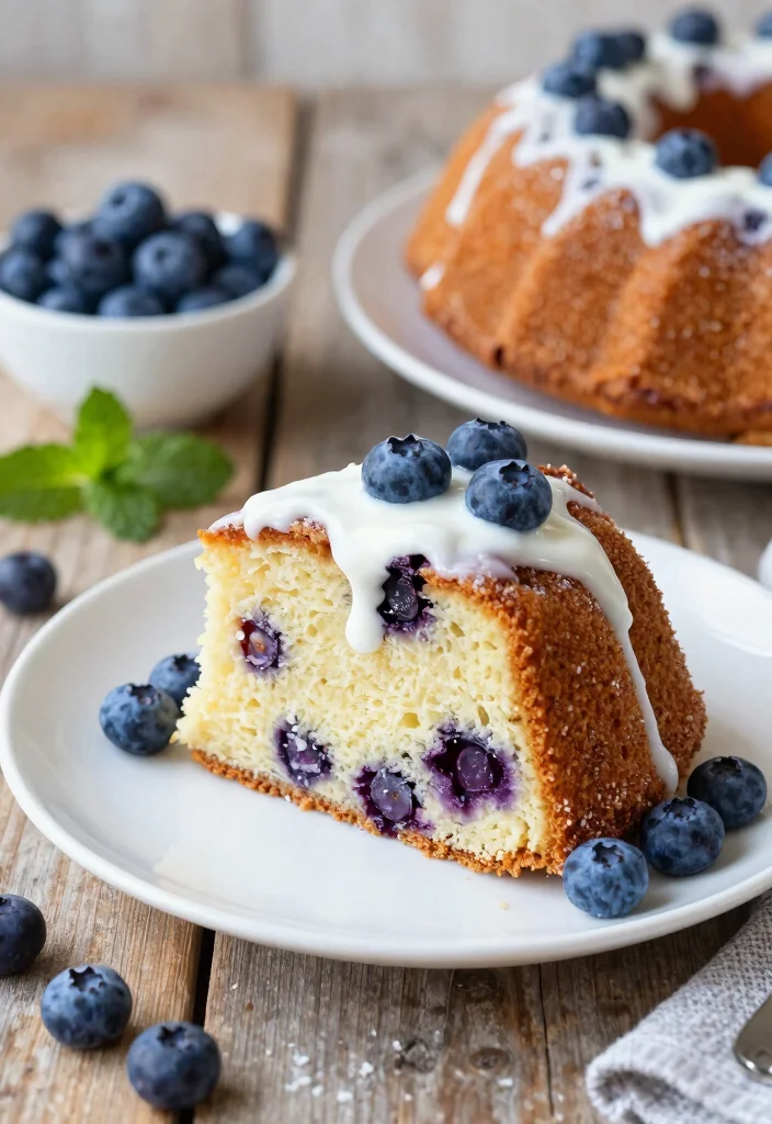 17 Easy Blueberry Bundt Cake Recipes Bursting With Flavor - 1. Classic Blueberry Bundt Cake with Coconut Sugar 1