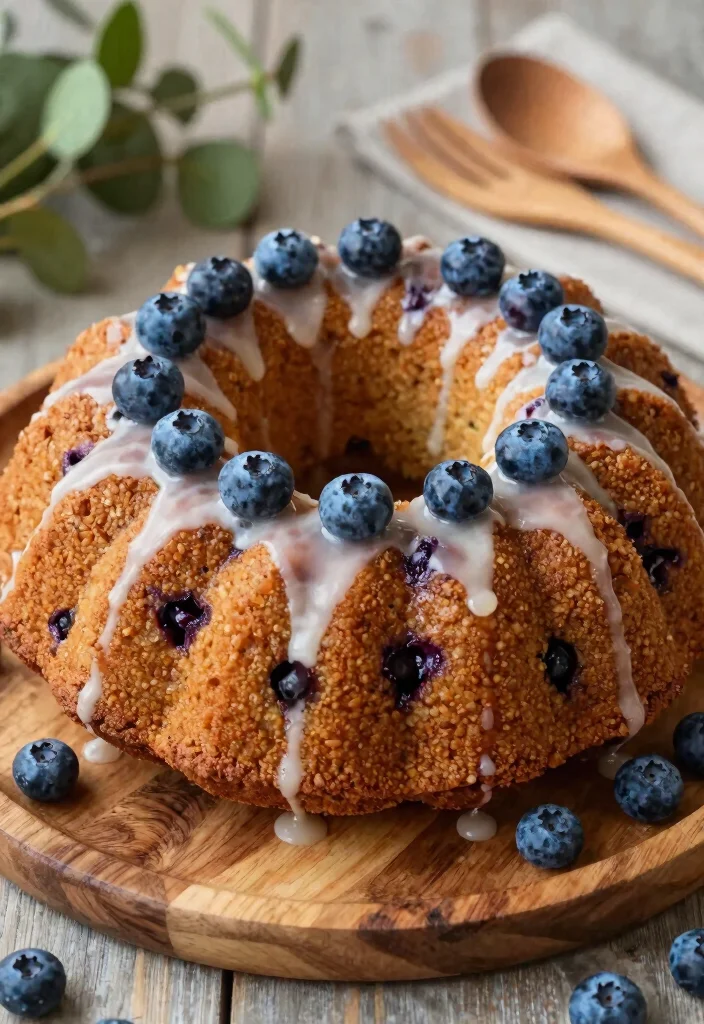 17 Easy Blueberry Bundt Cake Recipes Bursting With Flavor - 15. Gluten-Free Blueberry Bundt Cake with Quinoa Flour 1