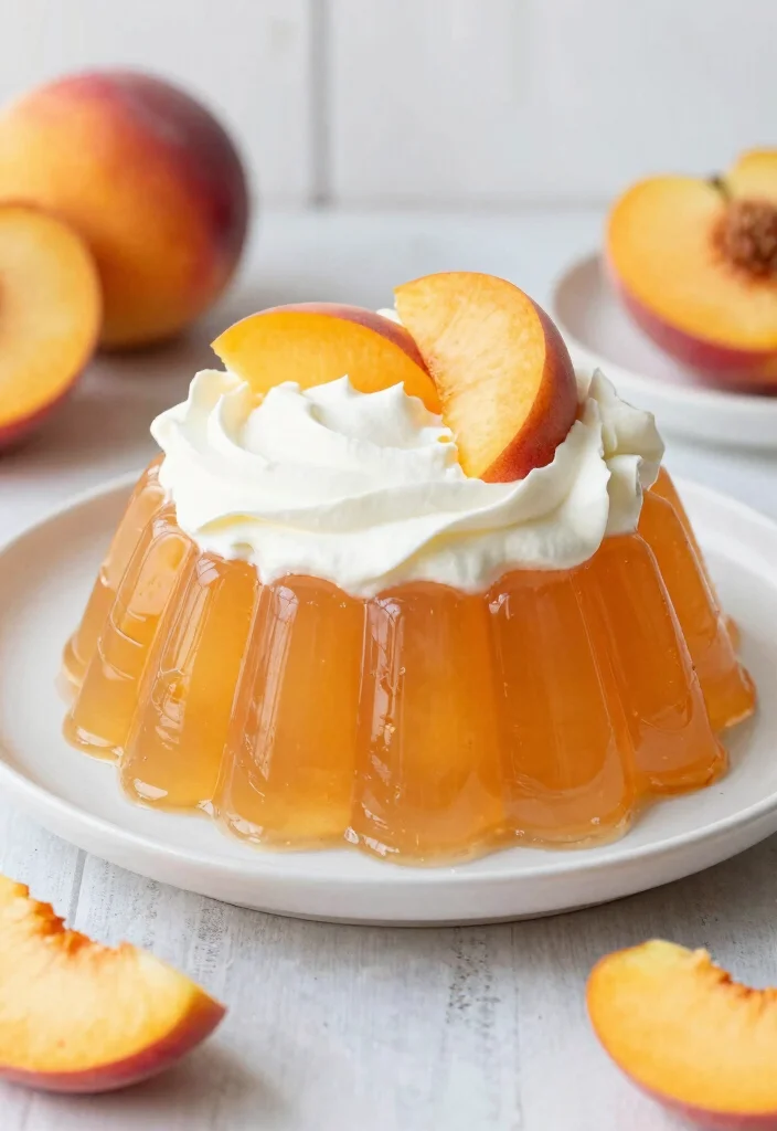 17 Easy Jello Poke Cake Recipes: Colorful and Fun - 13. Peaches and Cream Jello Poke Cake 1