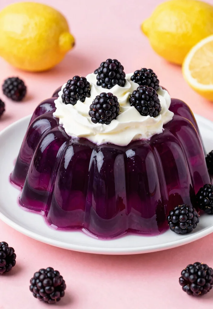 17 Easy Jello Poke Cake Recipes: Colorful and Fun - 14. Blackberry Lemonade Jello Poke Cake 1