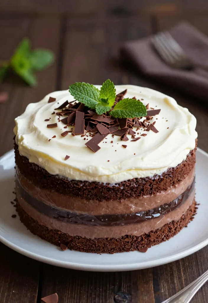 17 Easy Jello Poke Cake Recipes: Colorful and Fun - 7. Chocolate Mint Jello Poke Cake 1