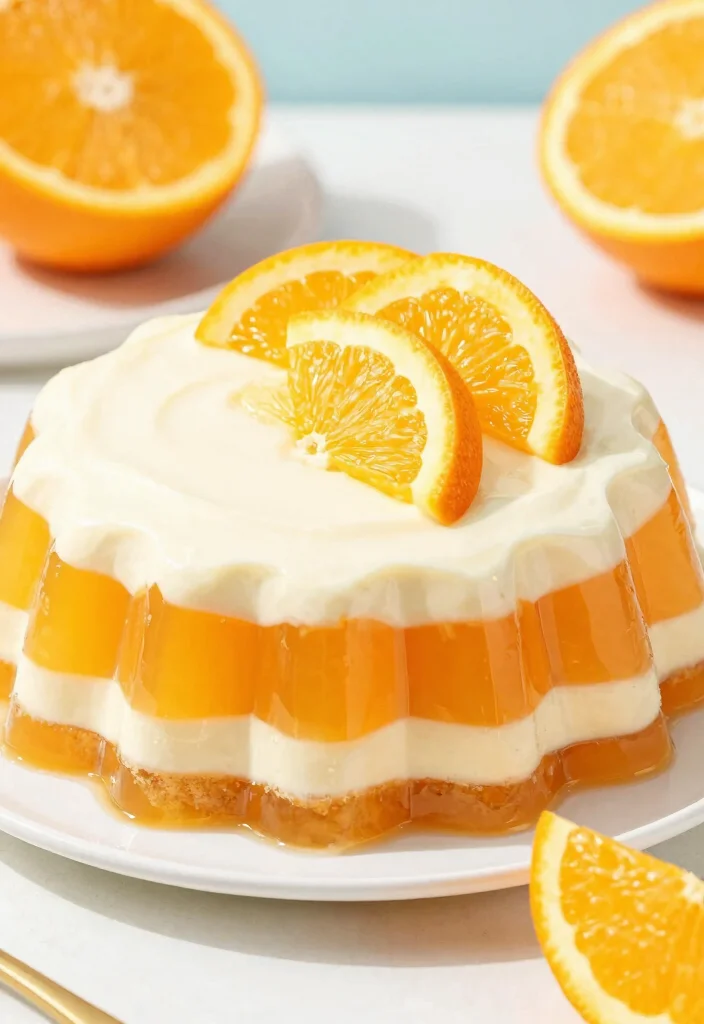 17 Easy Jello Poke Cake Recipes: Colorful and Fun - 8. Orange Creamsicle Jello Poke Cake 1