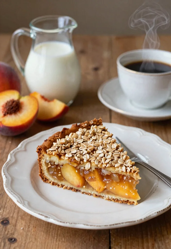 17 Easy Peach Coffee Cake Recipes With Fresh Flavor - 2. Peach Streusel Coffee Cake 1