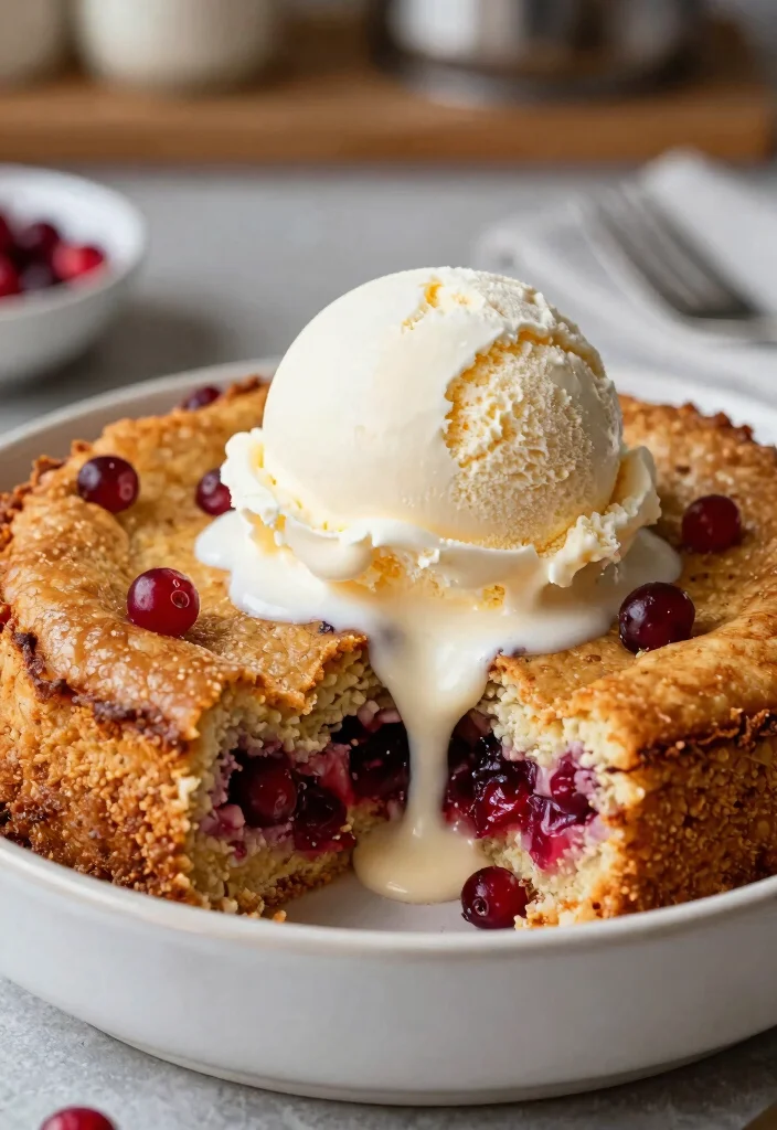 17 Fresh Cranberry Baking Recipes for Sweet and Tart Treats - 14. Cranberry Pudding Cake 1