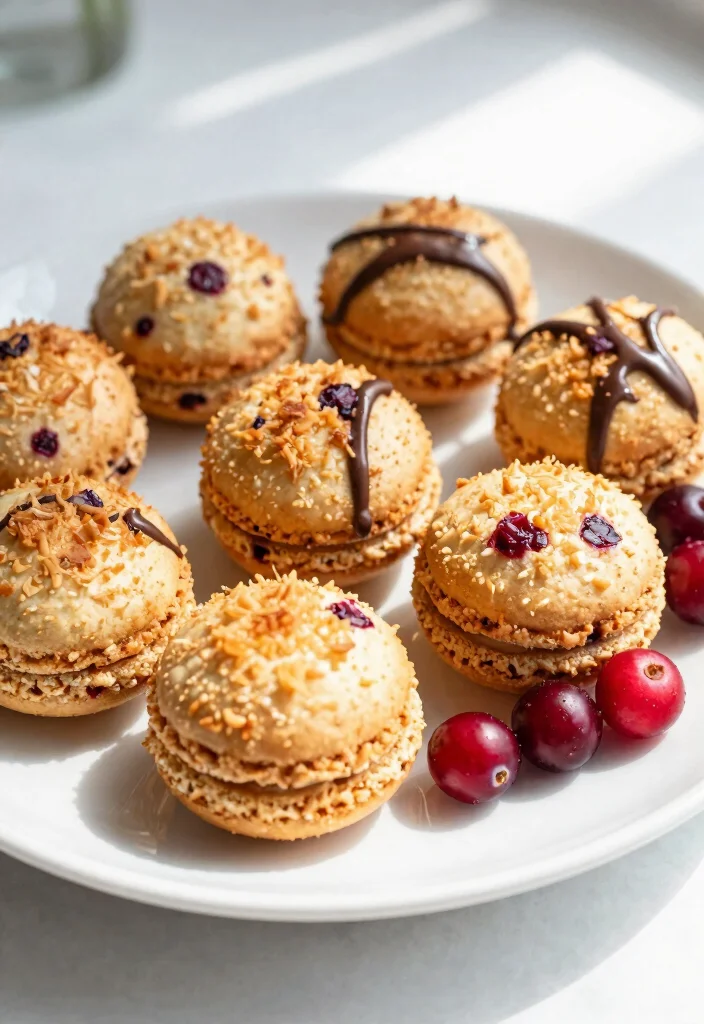 17 Fresh Cranberry Baking Recipes for Sweet and Tart Treats - 9. Cranberry Coconut Macaroons 1
