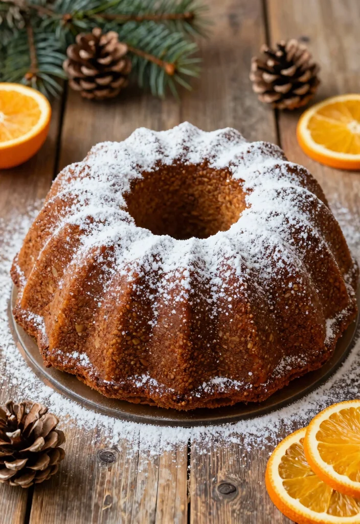 17 Fresh Orange Cake Recipes With Bright Citrus Flavor - 10. Orange Gingerbread Cake 1