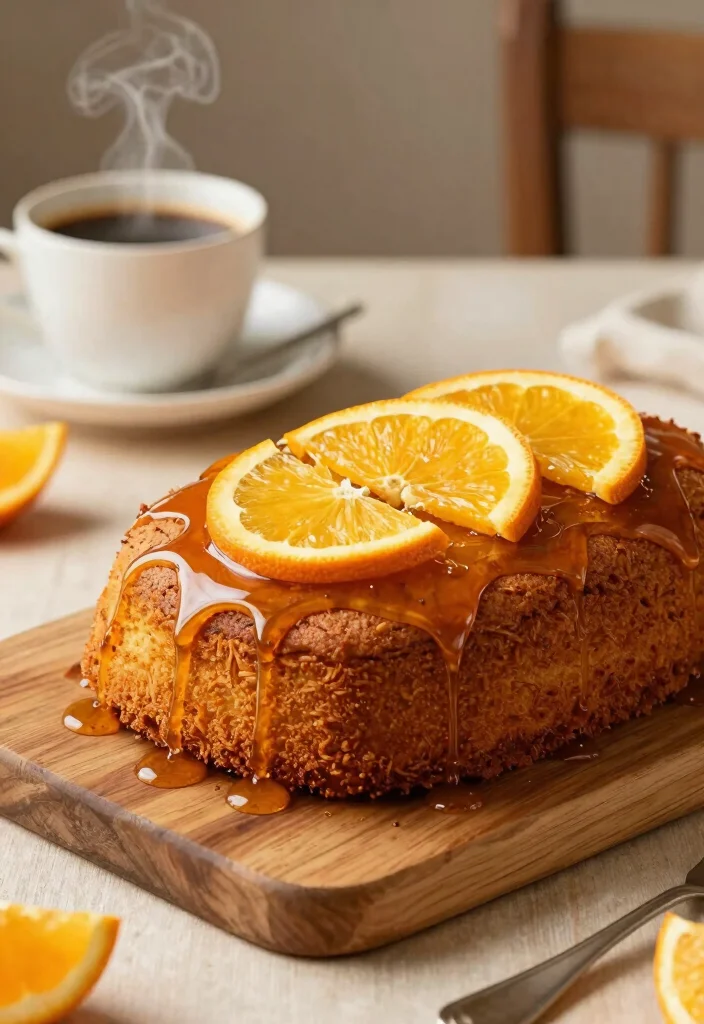 17 Fresh Orange Cake Recipes With Bright Citrus Flavor - 13. Orange Maple Syrup Cake 1