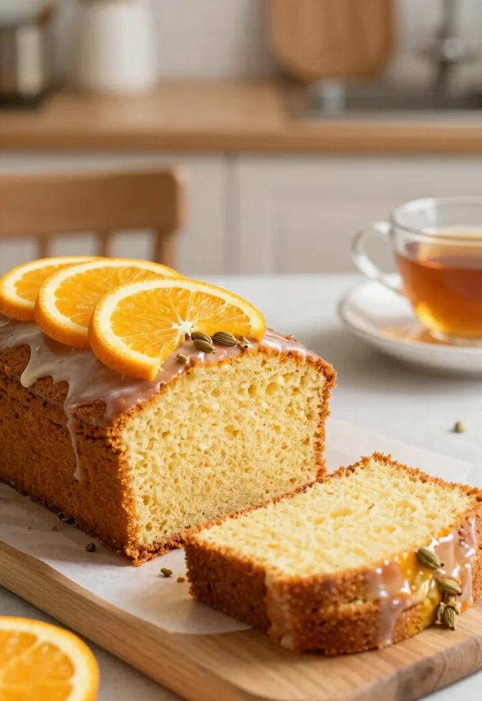 17 Fresh Orange Cake Recipes With Bright Citrus Flavor - 5. Orange Cardamom Cake 1
