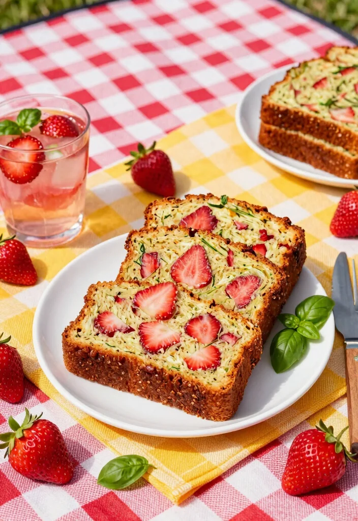 17 Gluten-Free Zucchini Bread Baking Recipes to Savor - 14. Strawberry Basil Zucchini Bread 1