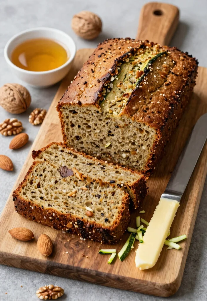 17 Gluten-Free Zucchini Bread Baking Recipes to Savor - 6. Nutty Gluten-Free Zucchini Bread 1