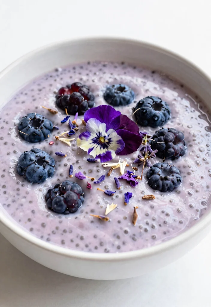 17 Lavender Baking Recipes with Floral Aroma - 17. Lavender Chia Pudding 1