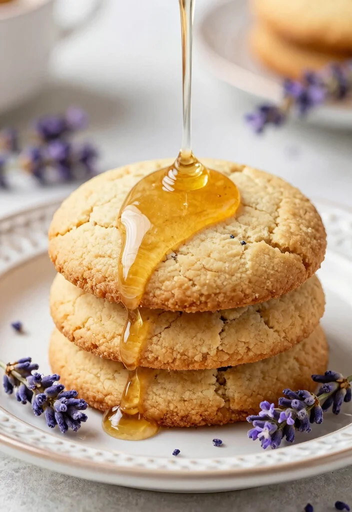 17 Lavender Baking Recipes with Floral Aroma - 2. Lavender Honey Cookies 1