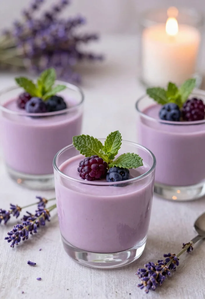 17 Lavender Baking Recipes with Floral Aroma - 8. Lavender Panna Cotta 1