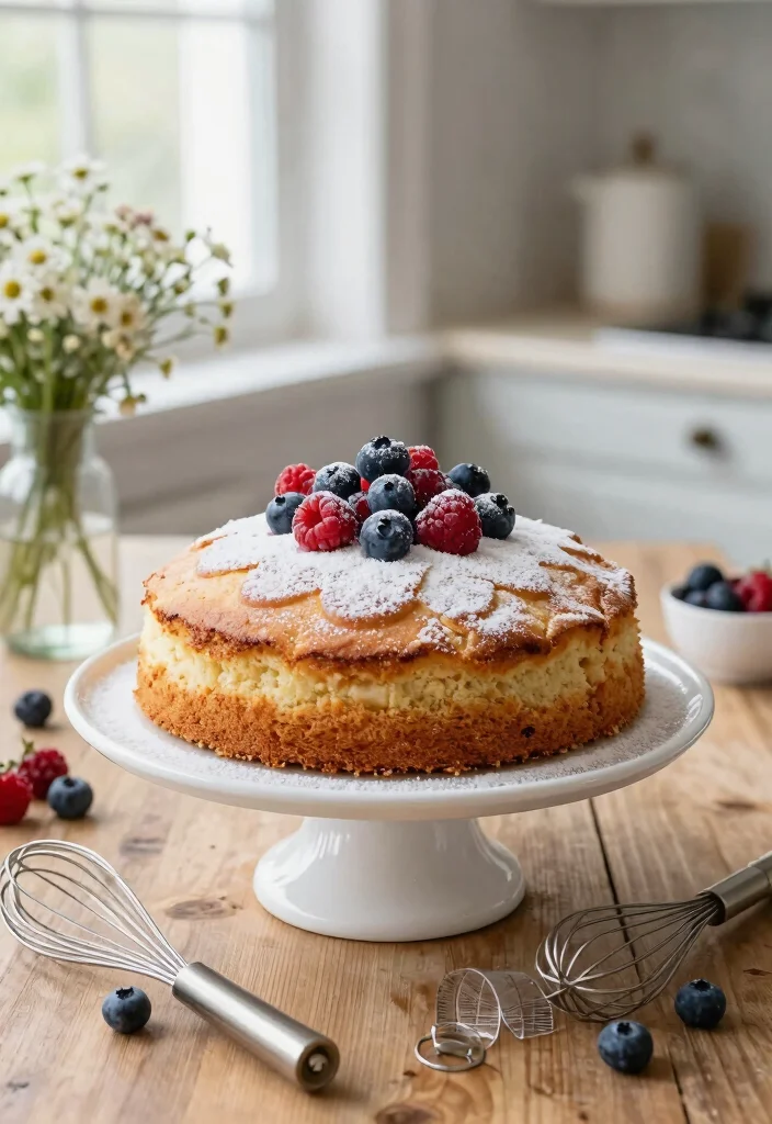 17 Light and Fluffy Gluten-Free Sponge Cake Recipes for Beginners - 1. Classic Gluten-Free Vanilla Sponge Cake 1