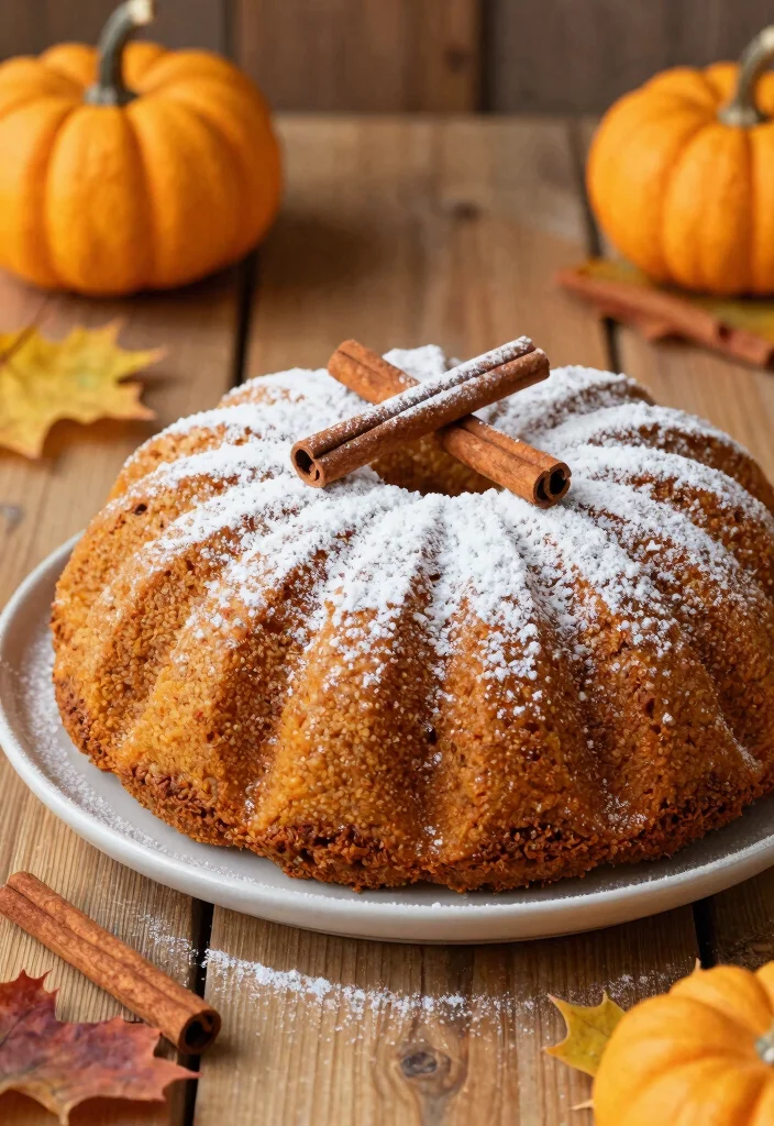 17 Light and Fluffy Gluten-Free Sponge Cake Recipes for Beginners - 12. Spiced Pumpkin Gluten-Free Sponge Cake 1