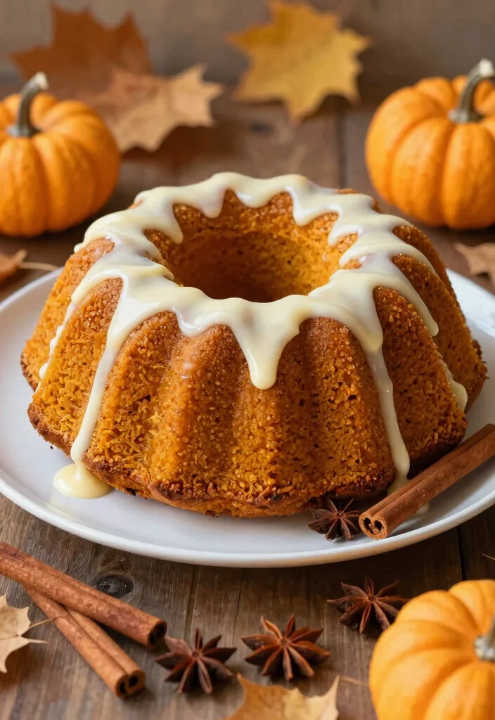 17 Moist Pumpkin Bundt Cake Recipes for Autumn Baking - 1. Classic Gluten-Free Pumpkin Bundt Cake 1
