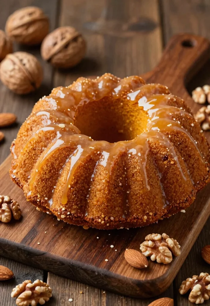 17 Moist Pumpkin Bundt Cake Recipes for Autumn Baking - 11. Nutty Pumpkin Bundt Cake 1