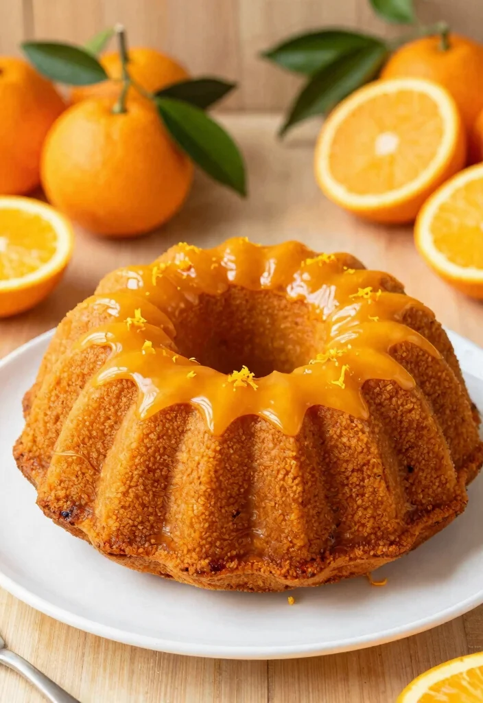 17 Moist Pumpkin Bundt Cake Recipes for Autumn Baking - 9. Pumpkin Orange Bundt Cake 1