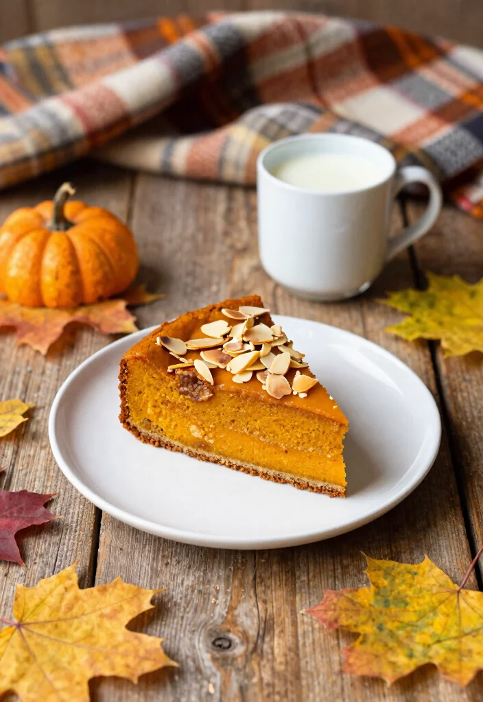 17 Moist Pumpkin Coffee Cake Recipes Perfect for Fall - 10. Pumpkin Almond Coffee Cake 1