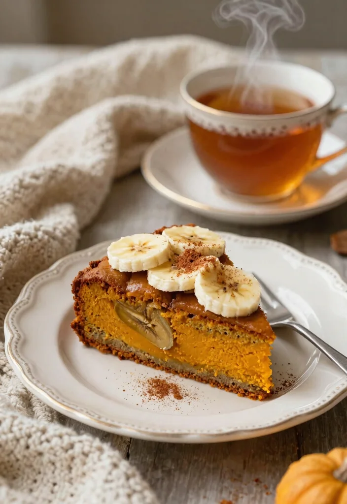 17 Moist Pumpkin Coffee Cake Recipes Perfect for Fall - 11. Pumpkin Banana Coffee Cake 1