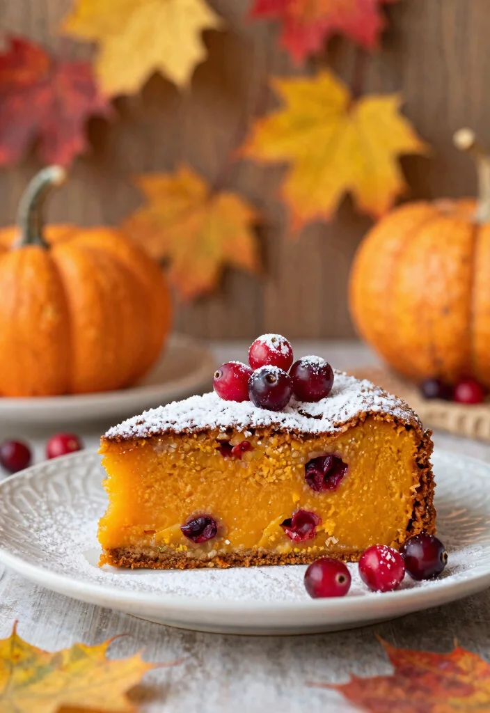17 Moist Pumpkin Coffee Cake Recipes Perfect for Fall - 15. Pumpkin Cranberry Coffee Cake 1