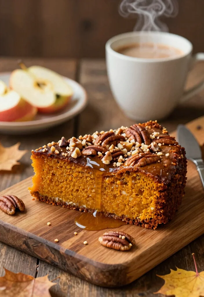 17 Moist Pumpkin Coffee Cake Recipes Perfect for Fall - 2. Maple Pecan Pumpkin Coffee Cake 1