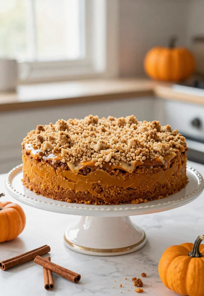17 Moist Pumpkin Coffee Cake Recipes Perfect for Fall - 4. Pumpkin Streusel Coffee Cake 1