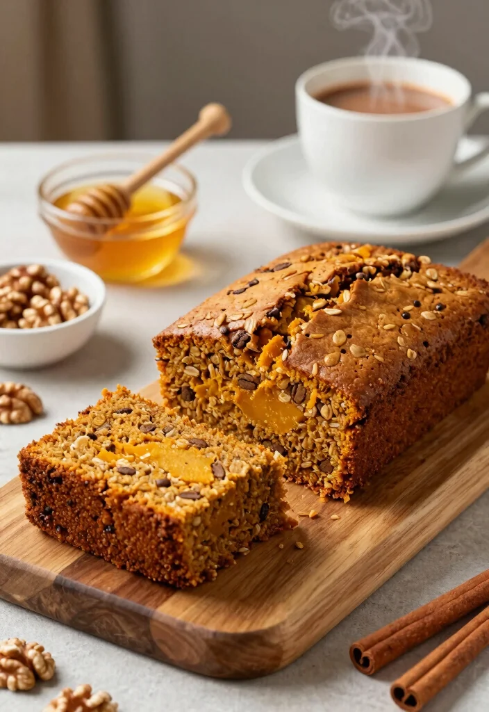 17 Moist Pumpkin Coffee Cake Recipes Perfect for Fall - 8. Pumpkin Oatmeal Coffee Cake 1
