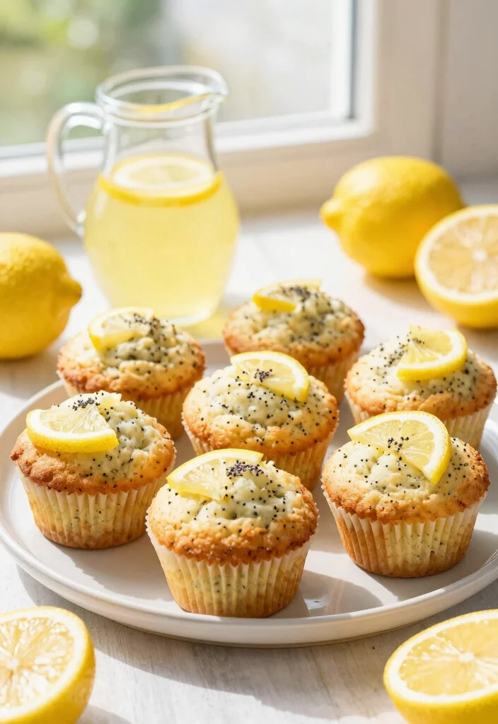 17 No-Egg Baking Recipes That Taste Amazing - 10. Lemon Poppy Seed Muffins 1