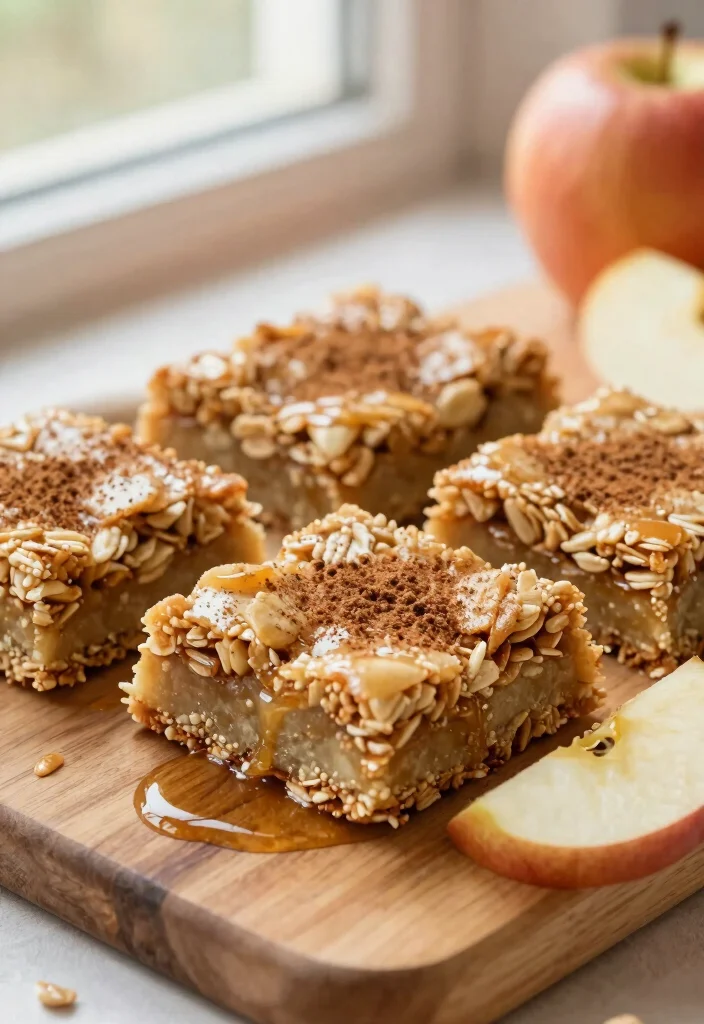 17 No-Egg Baking Recipes That Taste Amazing - 16. Apple Cinnamon Oat Bars 1