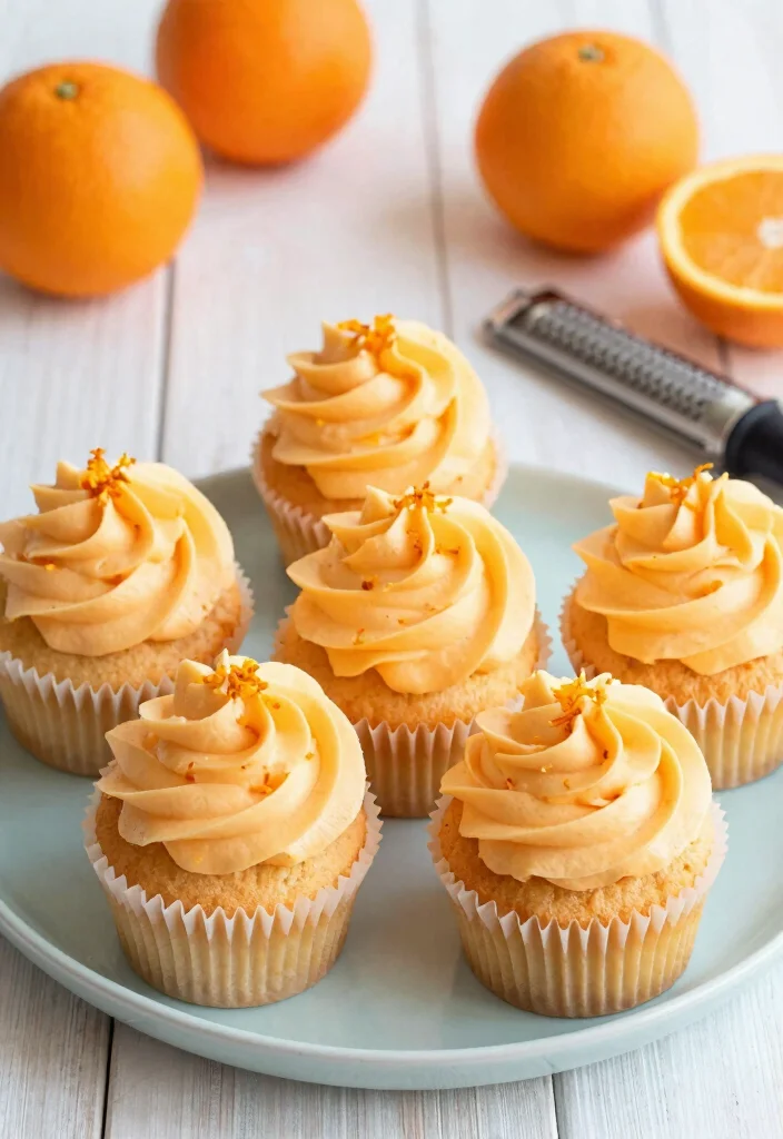 17 Orange Baking Recipes with Fresh Citrus Flavor - 1. Orange Creamsicle Cupcakes 1