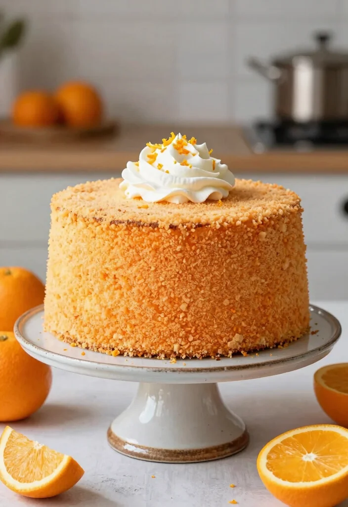17 Orange Baking Recipes with Fresh Citrus Flavor - 3. Orange Chiffon Cake 1