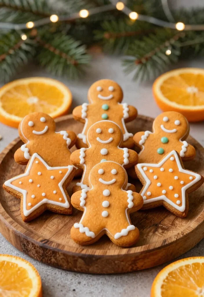 17 Orange Baking Recipes with Fresh Citrus Flavor - 9. Orange Gingerbread Cookies 1