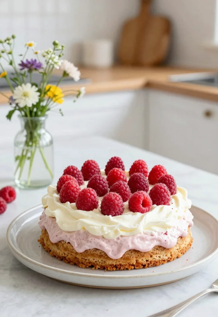 17 Poke Cake Recipes Made With Sweetened Condensed Milk - 8. Raspberry Cream Poke Cake 1