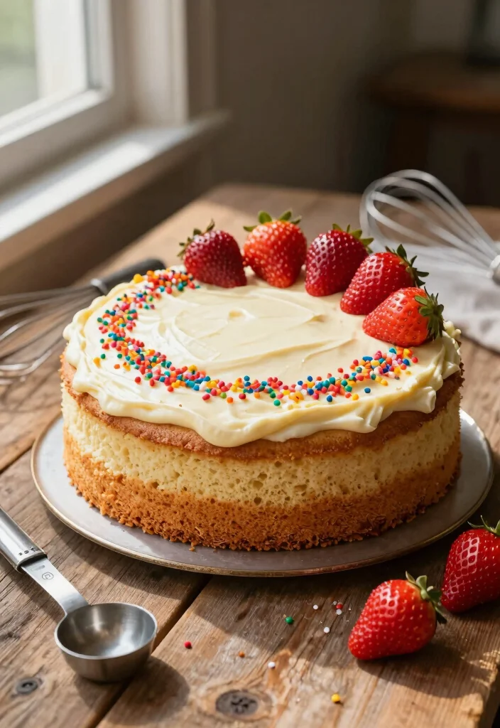 17 Simple Sheet Pan Cake Recipes for Quick Baking - 1. Vanilla Sheet Cake 1