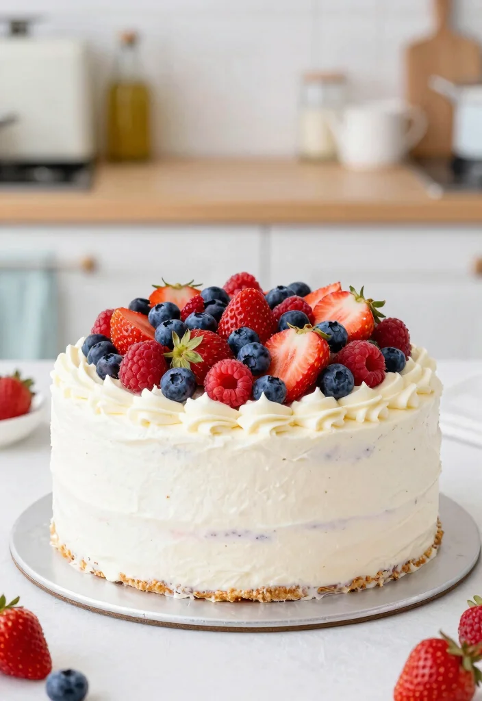 17 Simple Sheet Pan Cake Recipes for Quick Baking - 15. Berry Bliss Sheet Cake 1