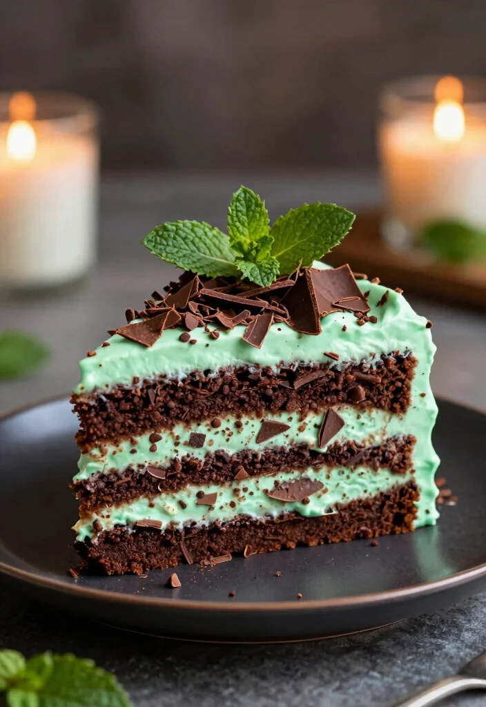17 Soft and Tender Cake Recipes Made With Cake Flour - 17. Chocolate Mint Cake 1