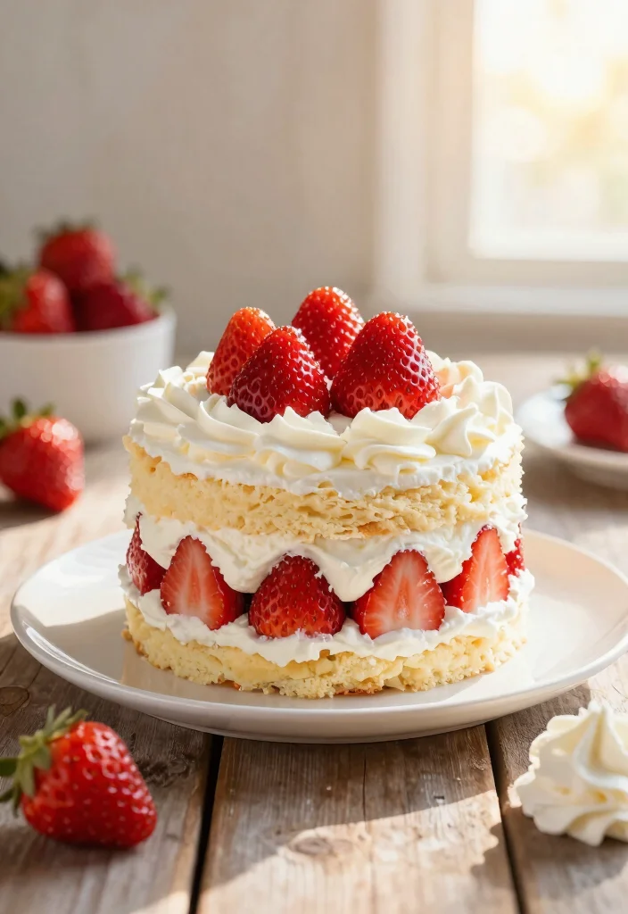 17 Soft and Tender Cake Recipes Made With Cake Flour - 5. Strawberry Shortcake 1
