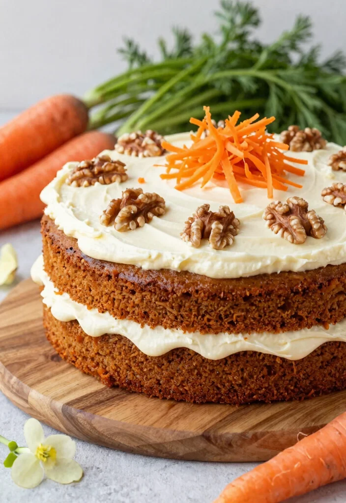 17 Soft and Tender Cake Recipes Made With Cake Flour - 8. Carrot Cake 1