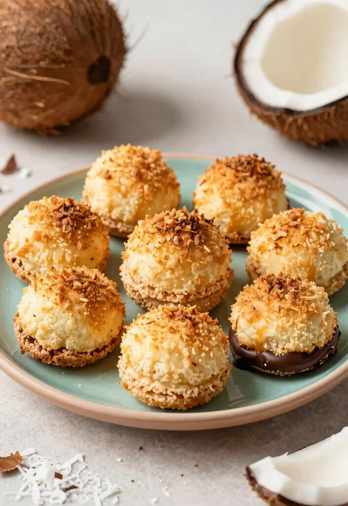 17 Spring Baking Recipes with Fresh and Light Flavors - 15. Coconut Macaroons 1