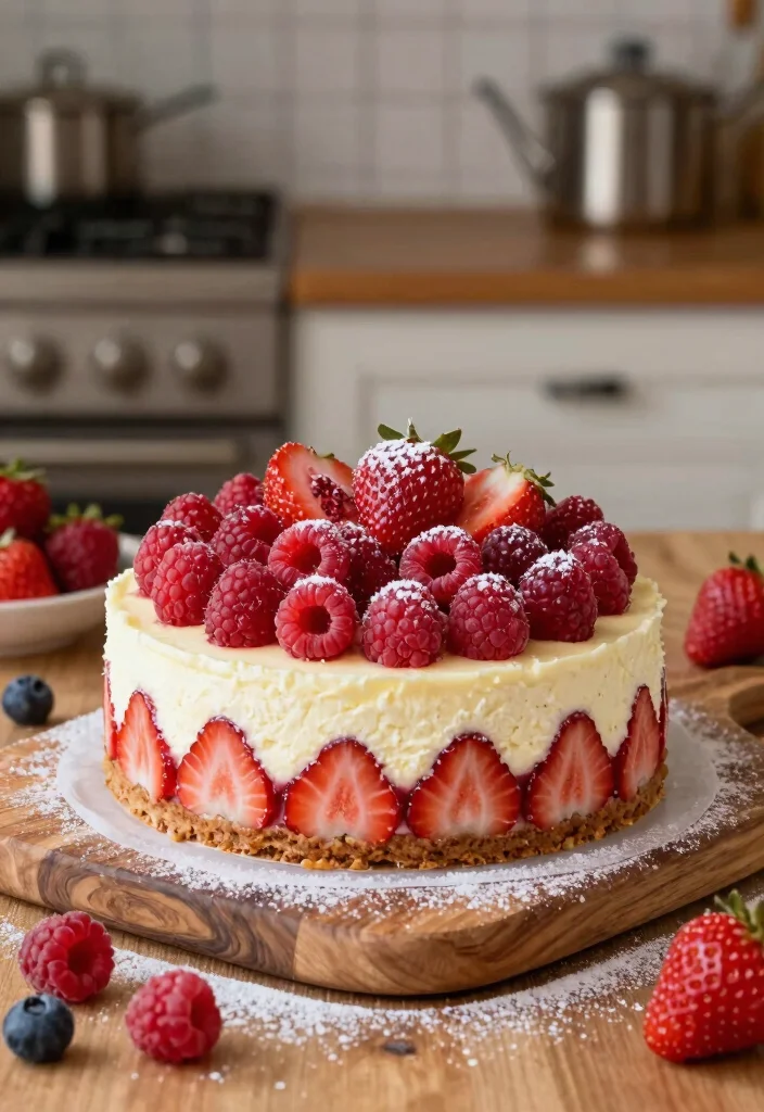 17 Strawberry Cheesecake Dump Cake Recipes: Rich and Creamy - 11. Raspberry Strawberry Cheesecake Dump Cake 1