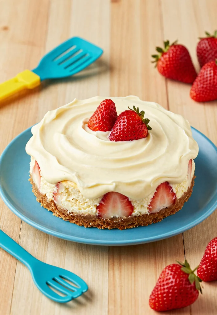 17 Strawberry Cheesecake Dump Cake Recipes: Rich and Creamy - 4. Strawberry Cheesecake Dump Cake with Cream Cheese Frosting 1