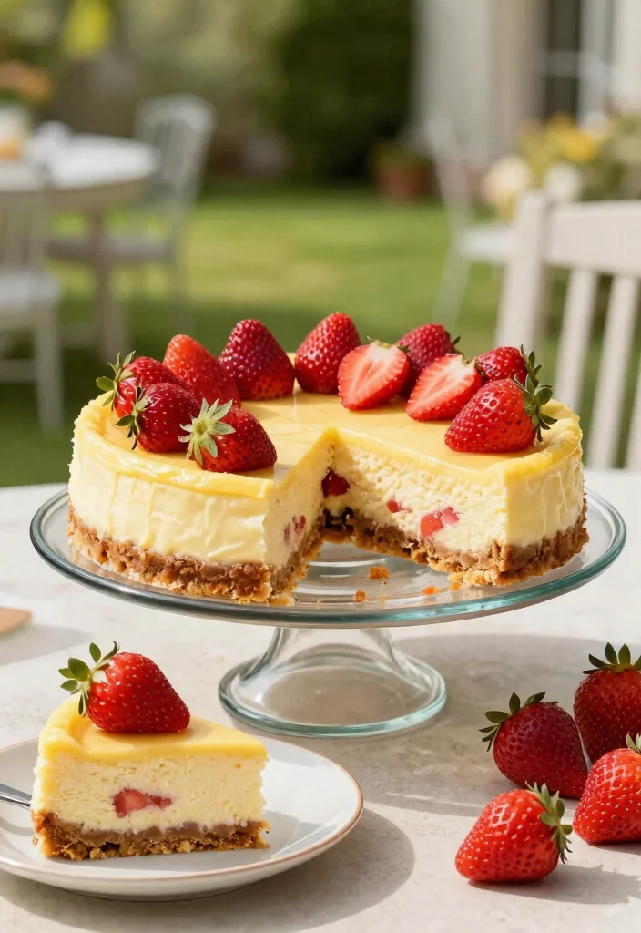 17 Strawberry Cheesecake Dump Cake Recipes: Rich and Creamy - 5. Strawberry Lemon Cheesecake Dump Cake 1