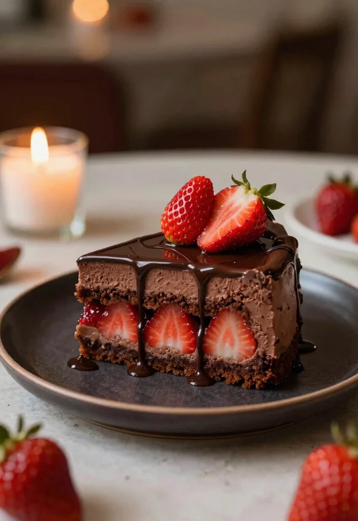 17 Strawberry Cheesecake Dump Cake Recipes: Rich and Creamy - 9. Chocolate Strawberry Cheesecake Dump Cake 1