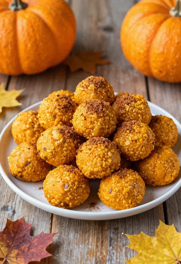 17 Unique Baking Recipes to Try When You're Bored of the Usual - 10. Pumpkin Spice Energy Bites 1