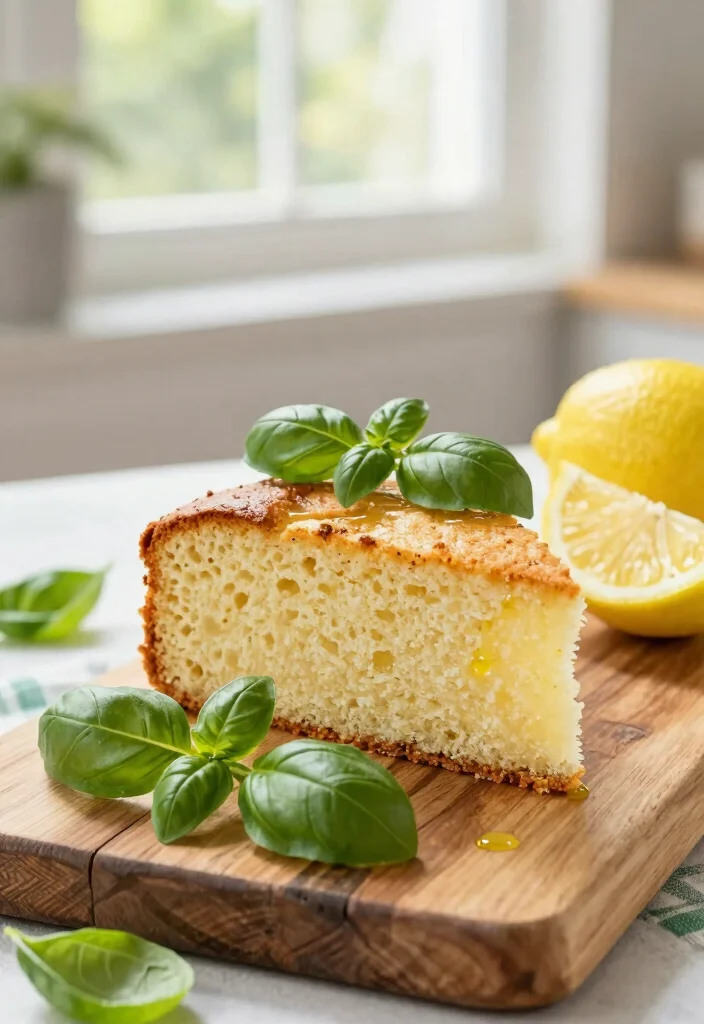 17 Unique Baking Recipes to Try When You're Bored of the Usual - 2. Lemon Basil Olive Oil Cake 1