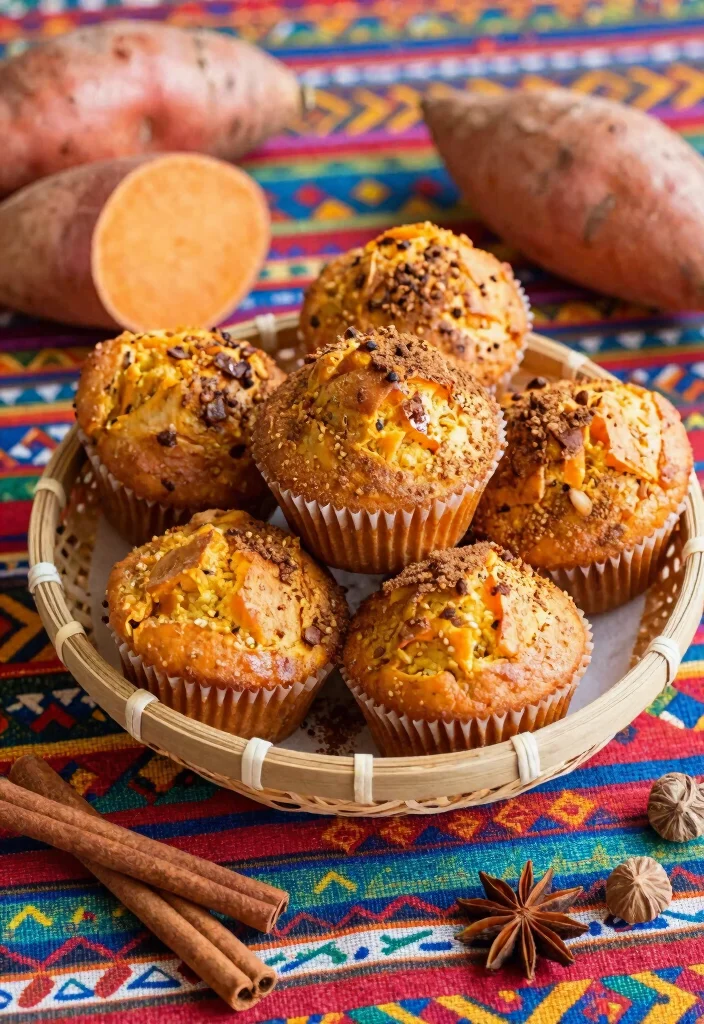 17 Unique Baking Recipes to Try When You're Bored of the Usual - 4. Spiced Sweet Potato Muffins 1