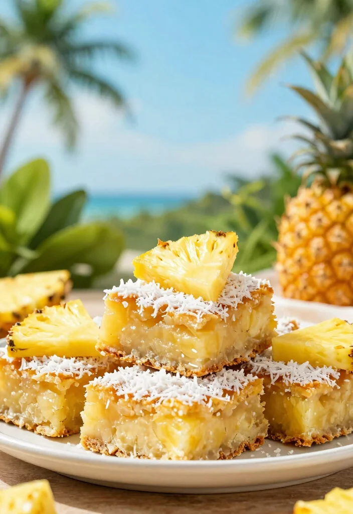 17 Unique Baking Recipes to Try When You're Bored of the Usual - 6. Pineapple Coconut Bars 1
