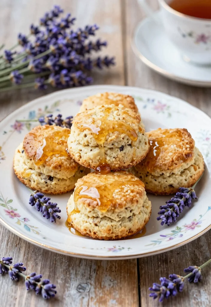 17 Unique Baking Recipes to Try When You're Bored of the Usual - 8. Lavender Honey Scones 1